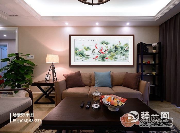 一进门看见什么最好 这四幅玄关挂画颜值高,寓意好